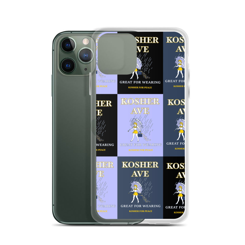 Kosher Salt Dark iPhone Case