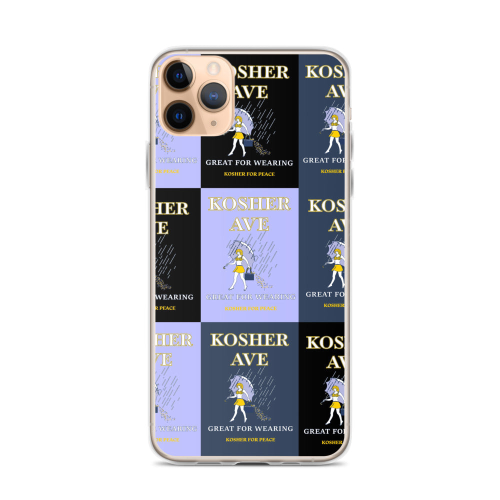 Kosher Salt Dark iPhone Case