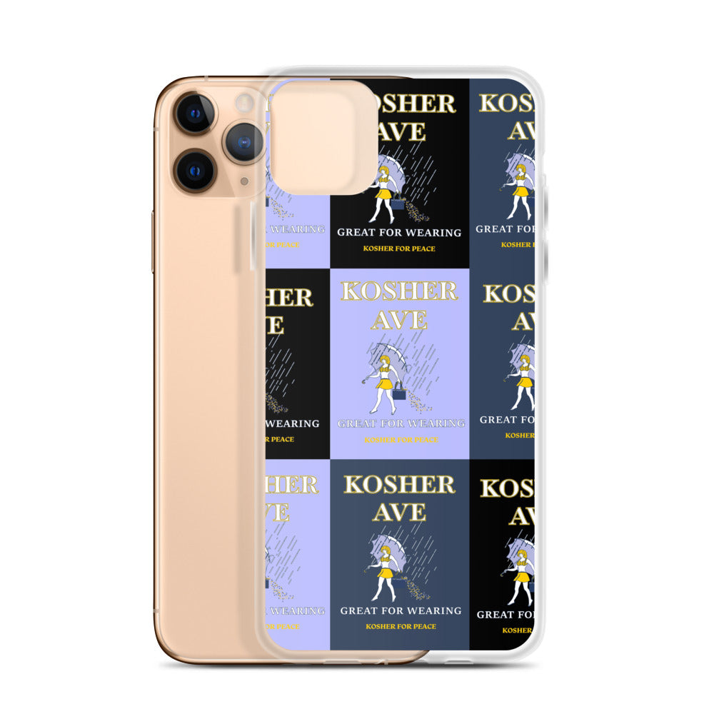 Kosher Salt Dark iPhone Case