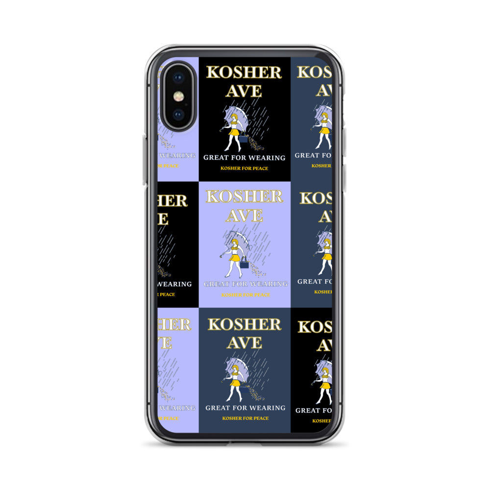 Kosher Salt Dark iPhone Case